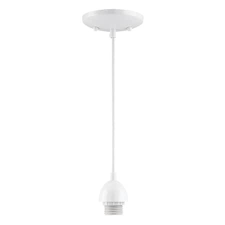 Westinghouse One-Light Indoor Mini Pendant White 7028600